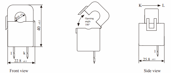 SCT-010 dimensions